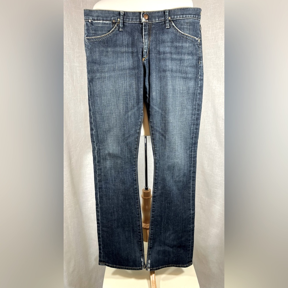 Goldsign Envy low rise straight leg jeans, 31 waist